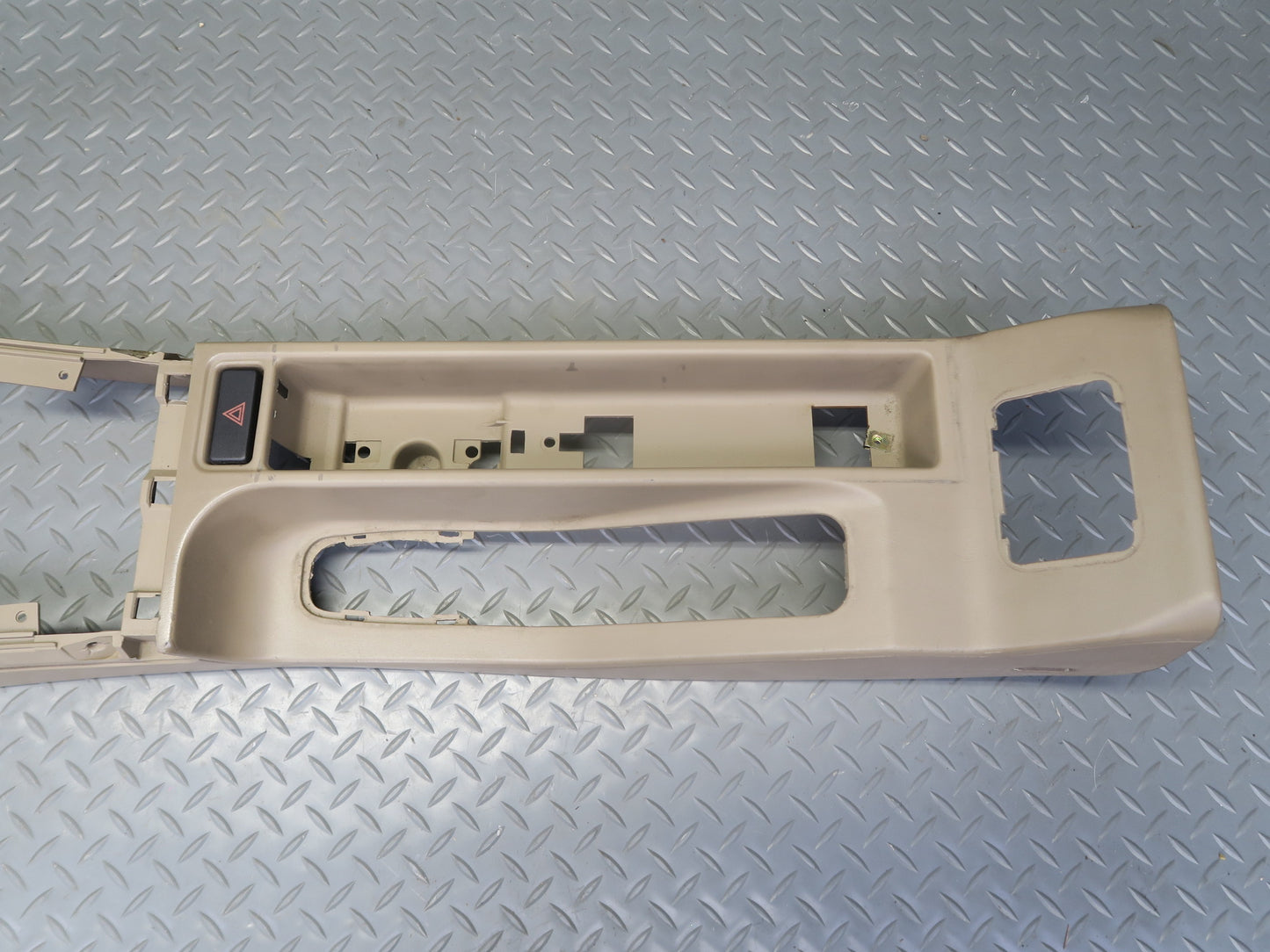 96-02 BMW E36/7 Z3 Roadster Center Console Trim Cover Panel Beige OEM