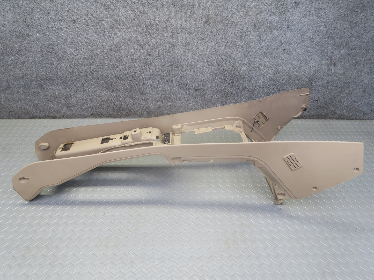 96-02 BMW E36/7 Z3 Roadster Center Console Trim Cover Panel Beige OEM