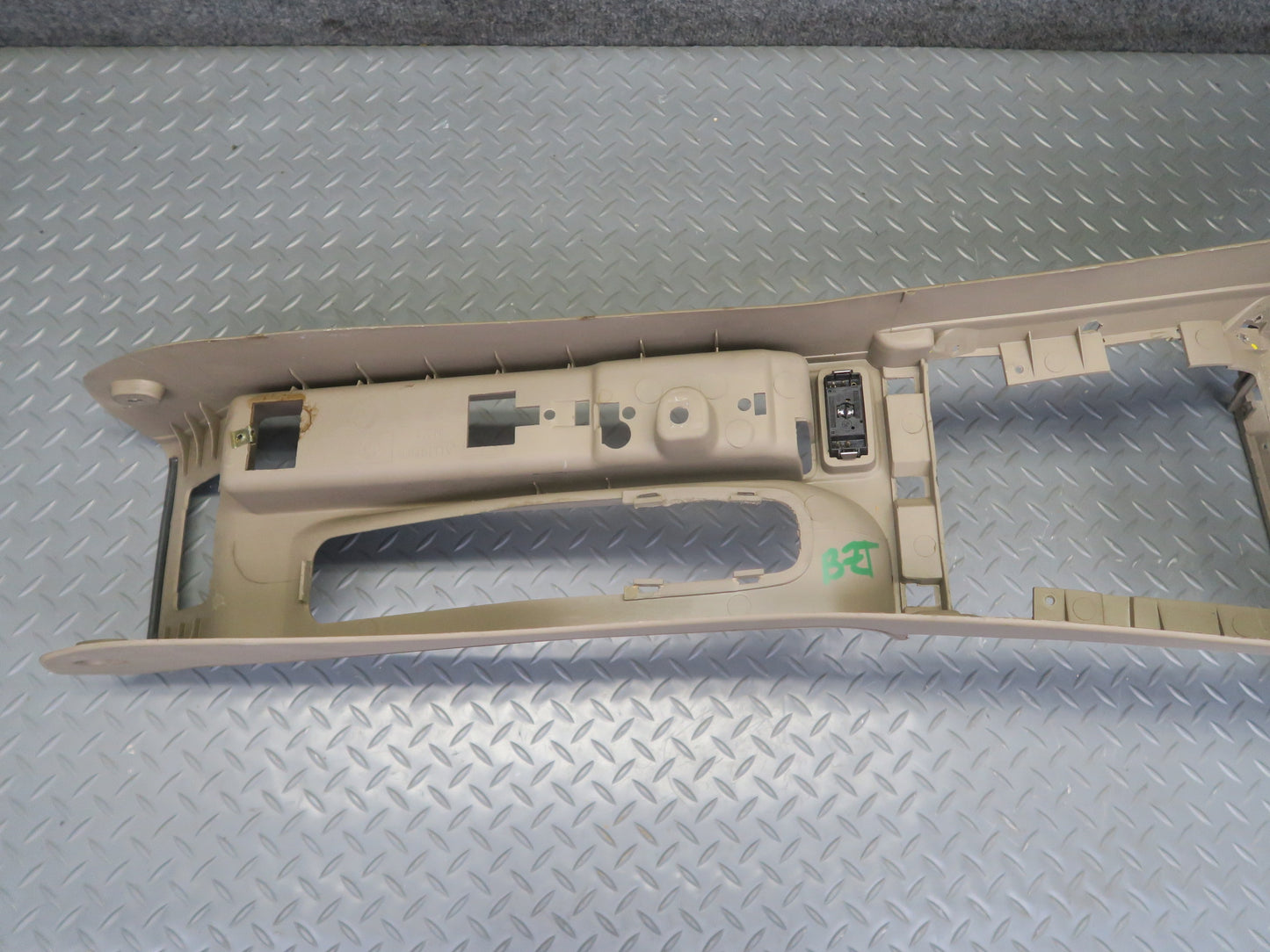 96-02 BMW E36/7 Z3 Roadster Center Console Trim Cover Panel Beige OEM