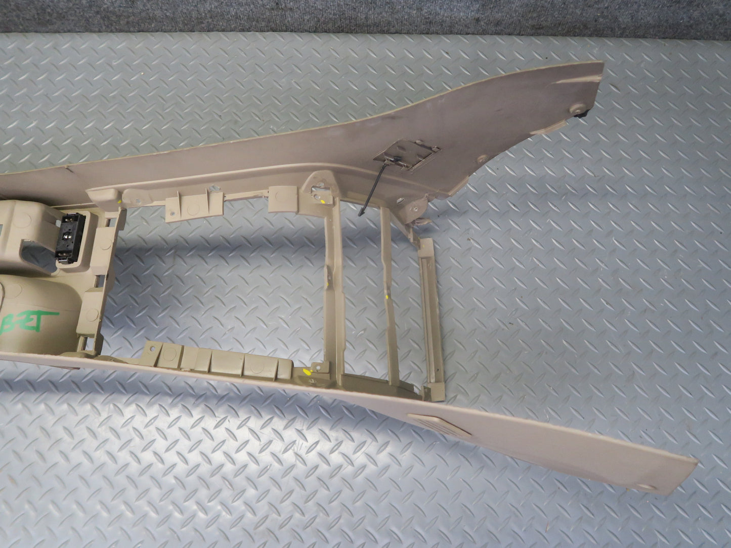 96-02 BMW E36/7 Z3 Roadster Center Console Trim Cover Panel Beige OEM