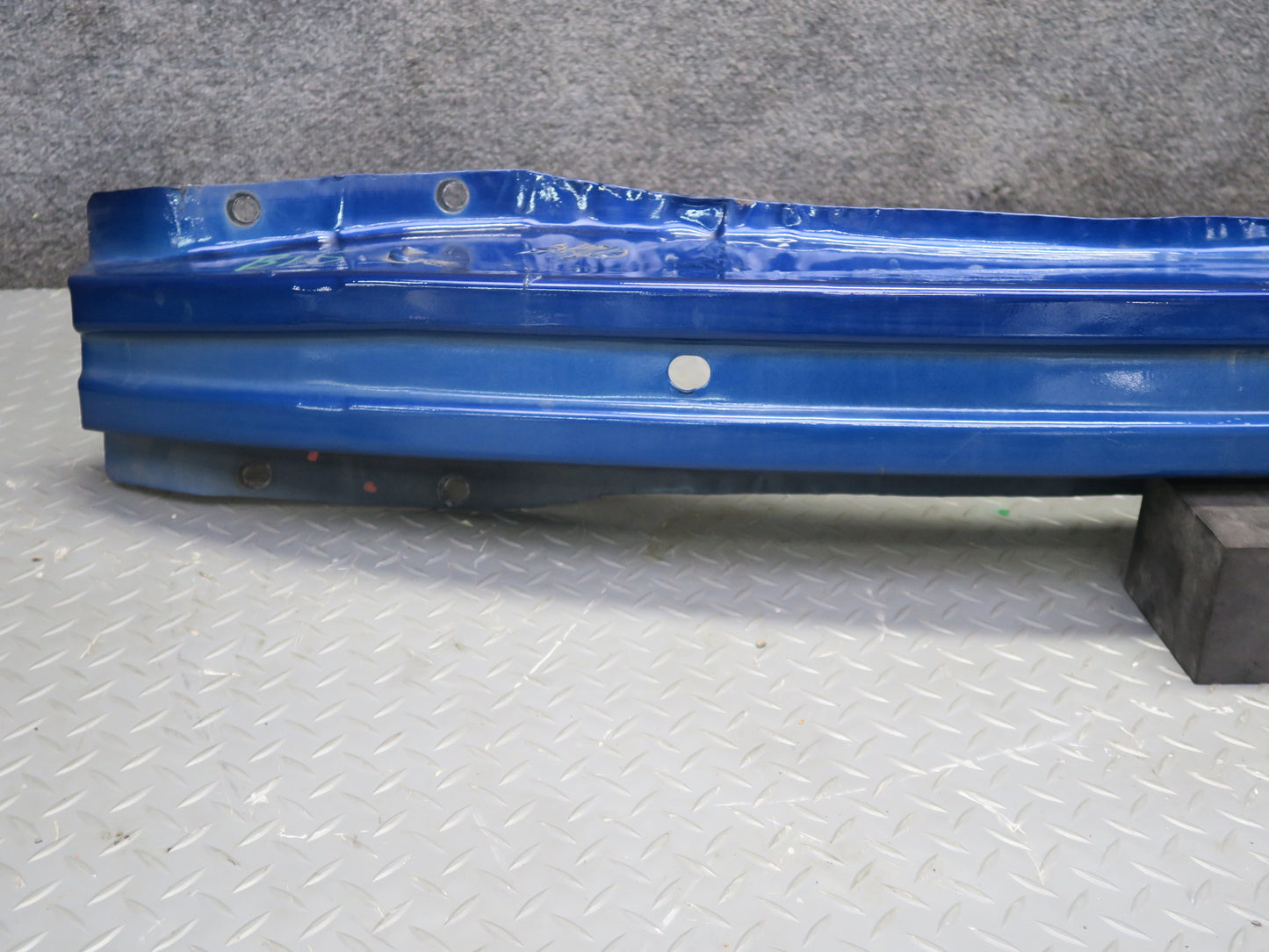 2016-2019 Tesla Model S 75D Rear Bumper Reinforcement Impact Bar Blue