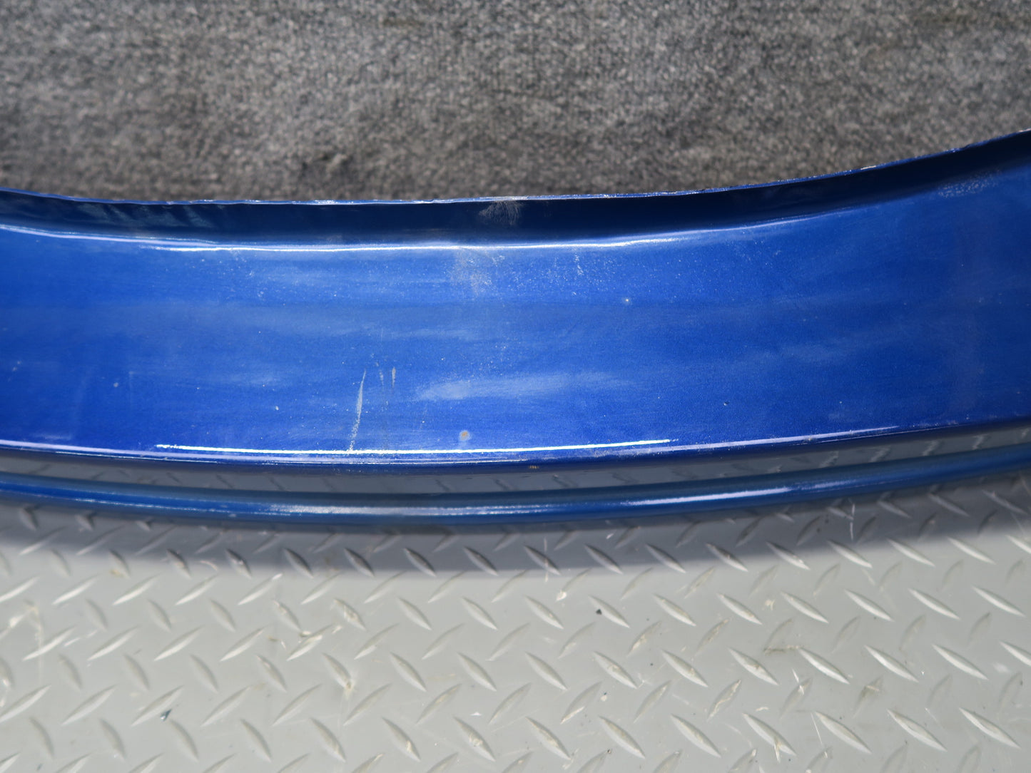 2016-2019 Tesla Model S 75D Rear Bumper Reinforcement Impact Bar Blue