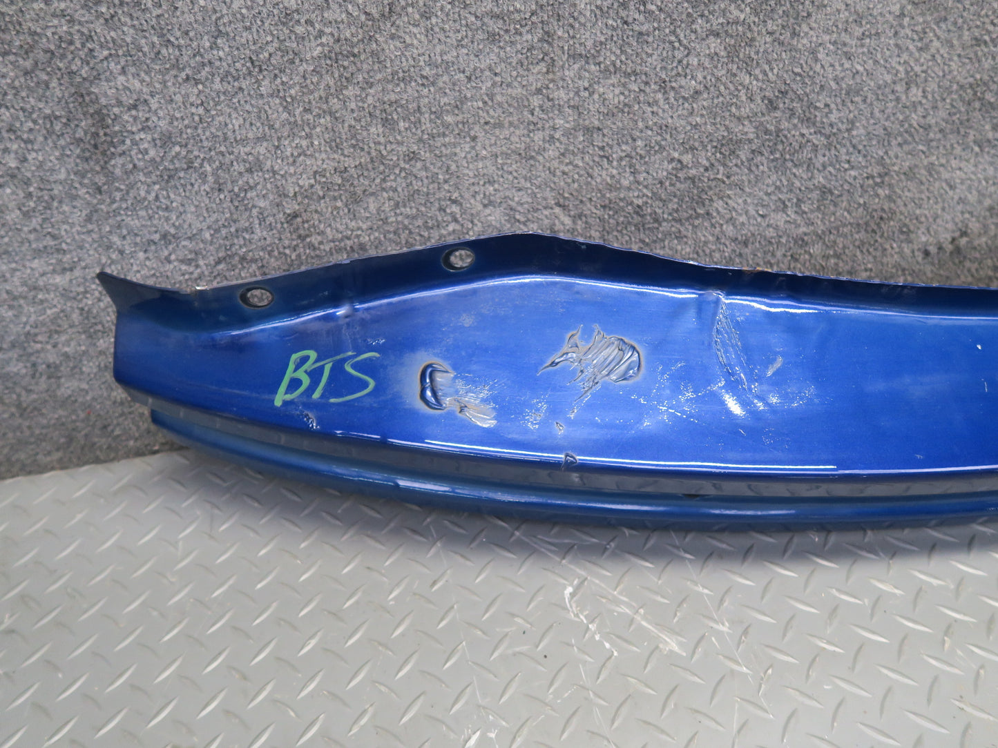 2016-2019 Tesla Model S 75D Rear Bumper Reinforcement Impact Bar Blue