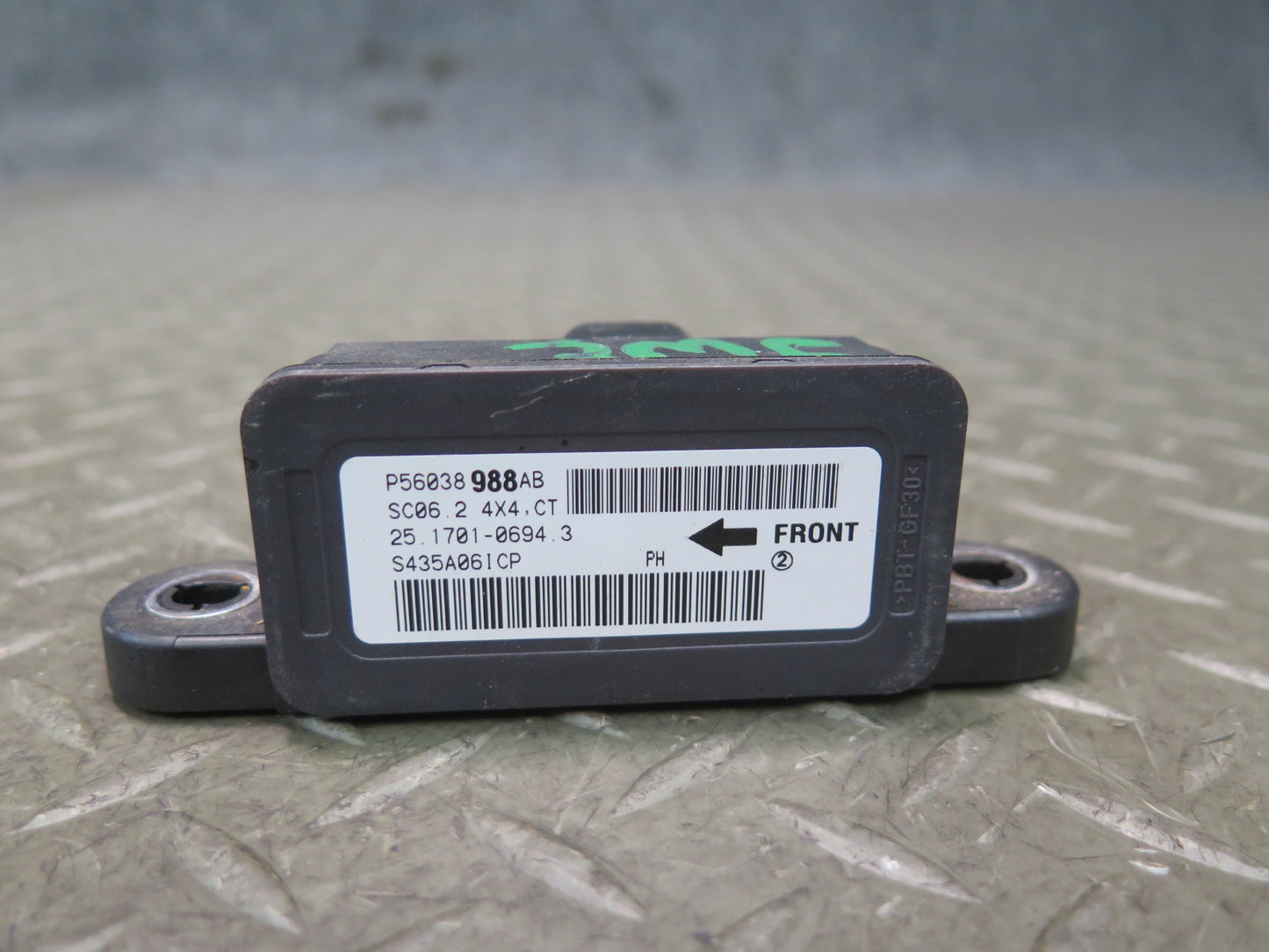 12-18 Jeep Wrangler JK YAW Turn Rate Stability Sensor 56038988AB OEM