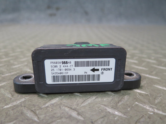 12-18 Jeep Wrangler JK YAW Turn Rate Stability Sensor 56038988AB OEM