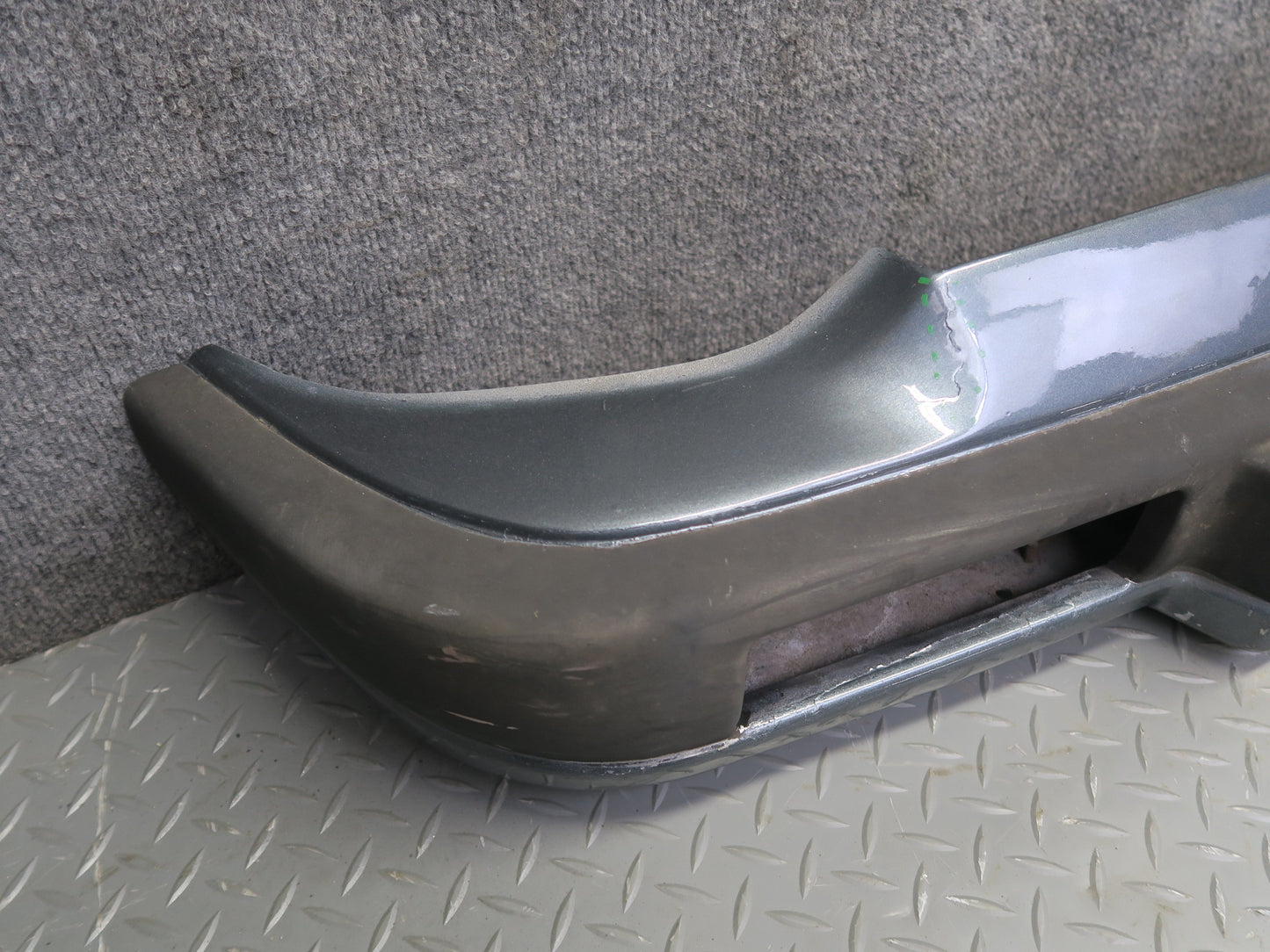 82-83 Datsun 280ZX S130 2+2 NA Front Bumper Cover w Shock Absorber Gray OEM