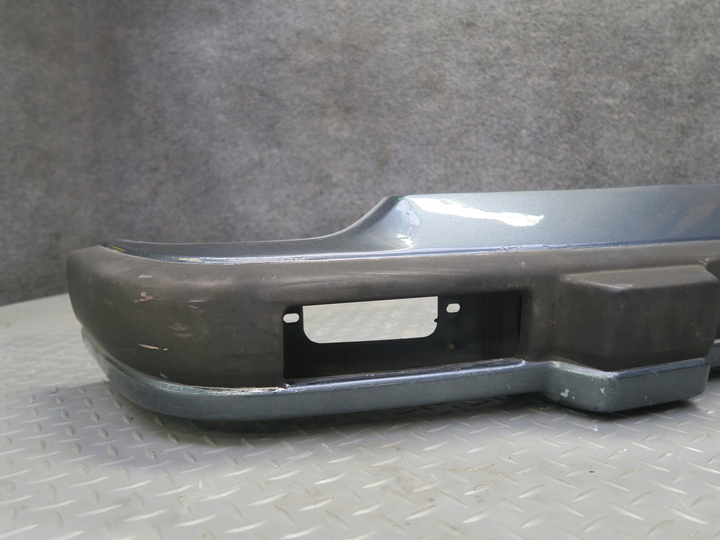 82-83 Datsun 280ZX S130 2+2 NA Front Bumper Cover w Shock Absorber Gray OEM