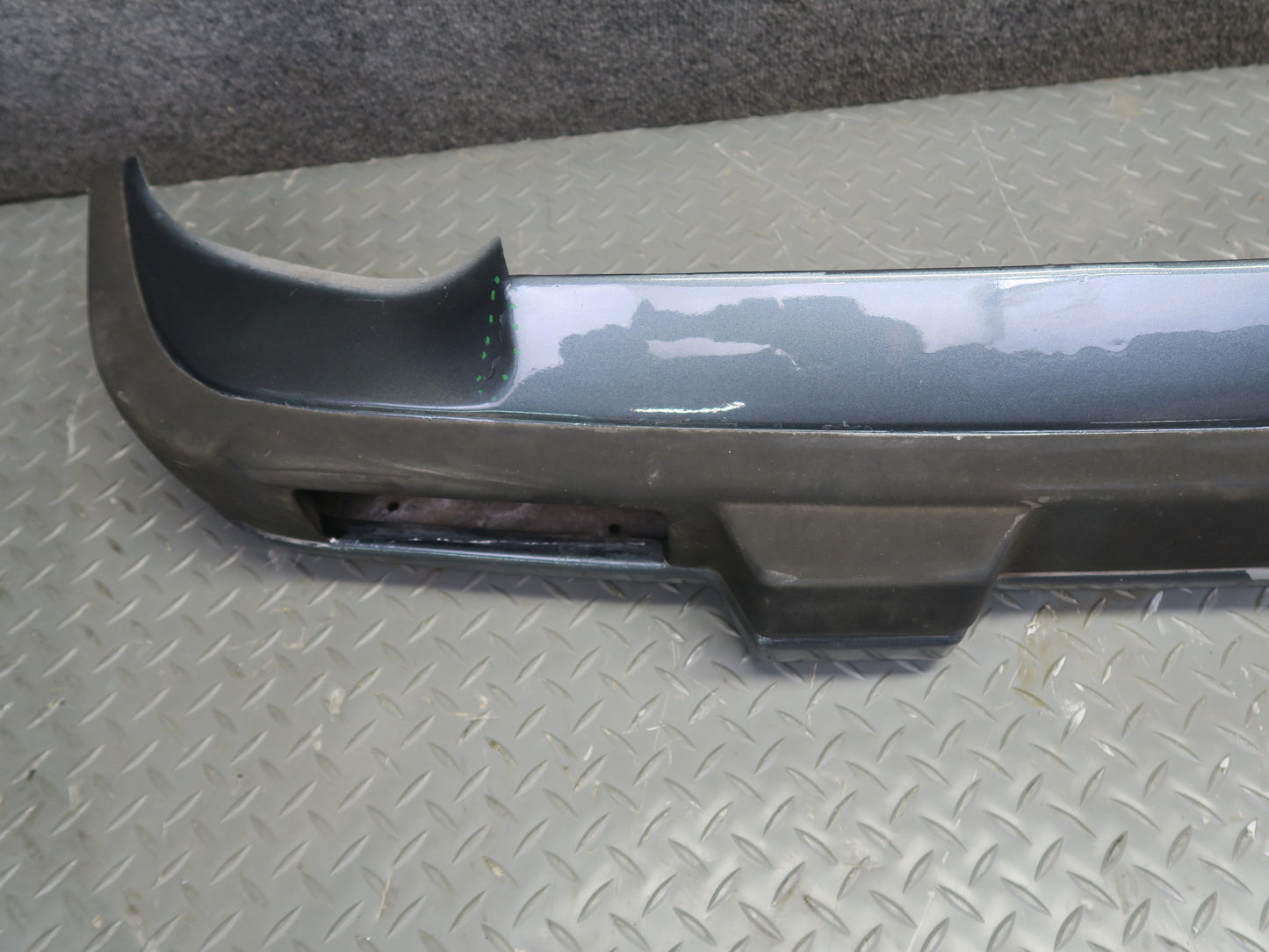 82-83 Datsun 280ZX S130 2+2 NA Front Bumper Cover w Shock Absorber Gray OEM