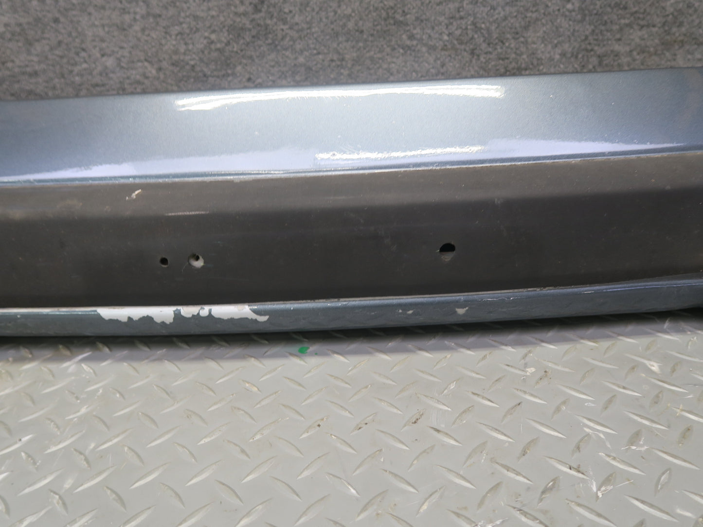 82-83 Datsun 280ZX S130 2+2 NA Front Bumper Cover w Shock Absorber Gray OEM