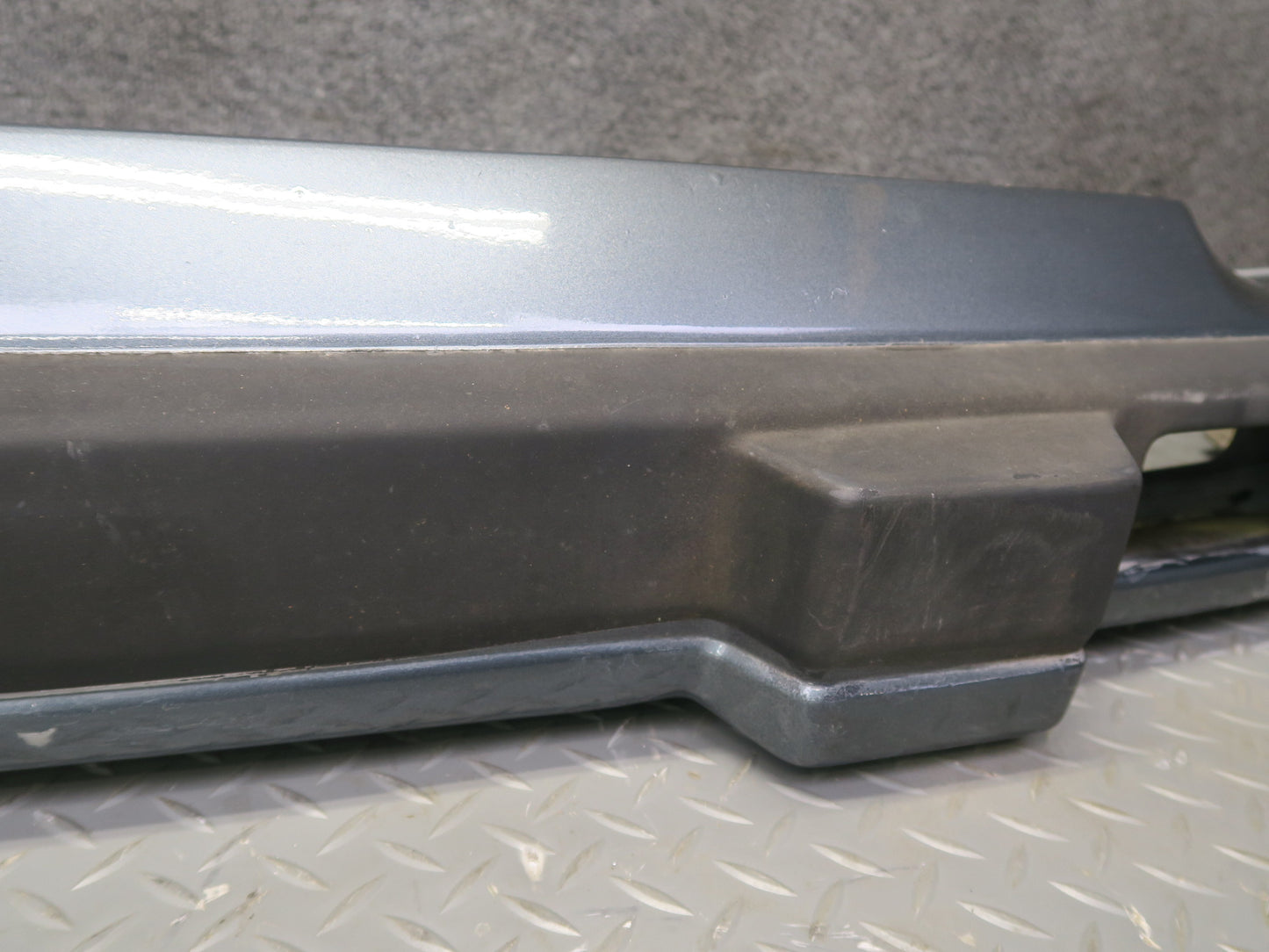82-83 Datsun 280ZX S130 2+2 NA Front Bumper Cover w Shock Absorber Gray OEM