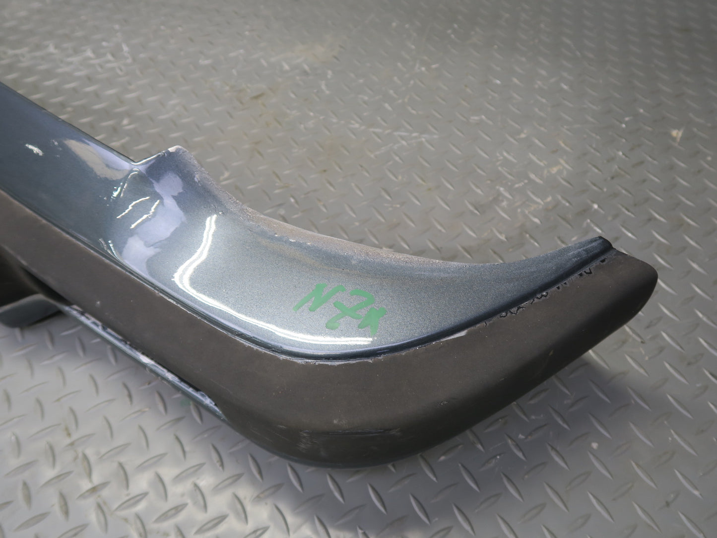 82-83 Datsun 280ZX S130 2+2 NA Front Bumper Cover w Shock Absorber Gray OEM