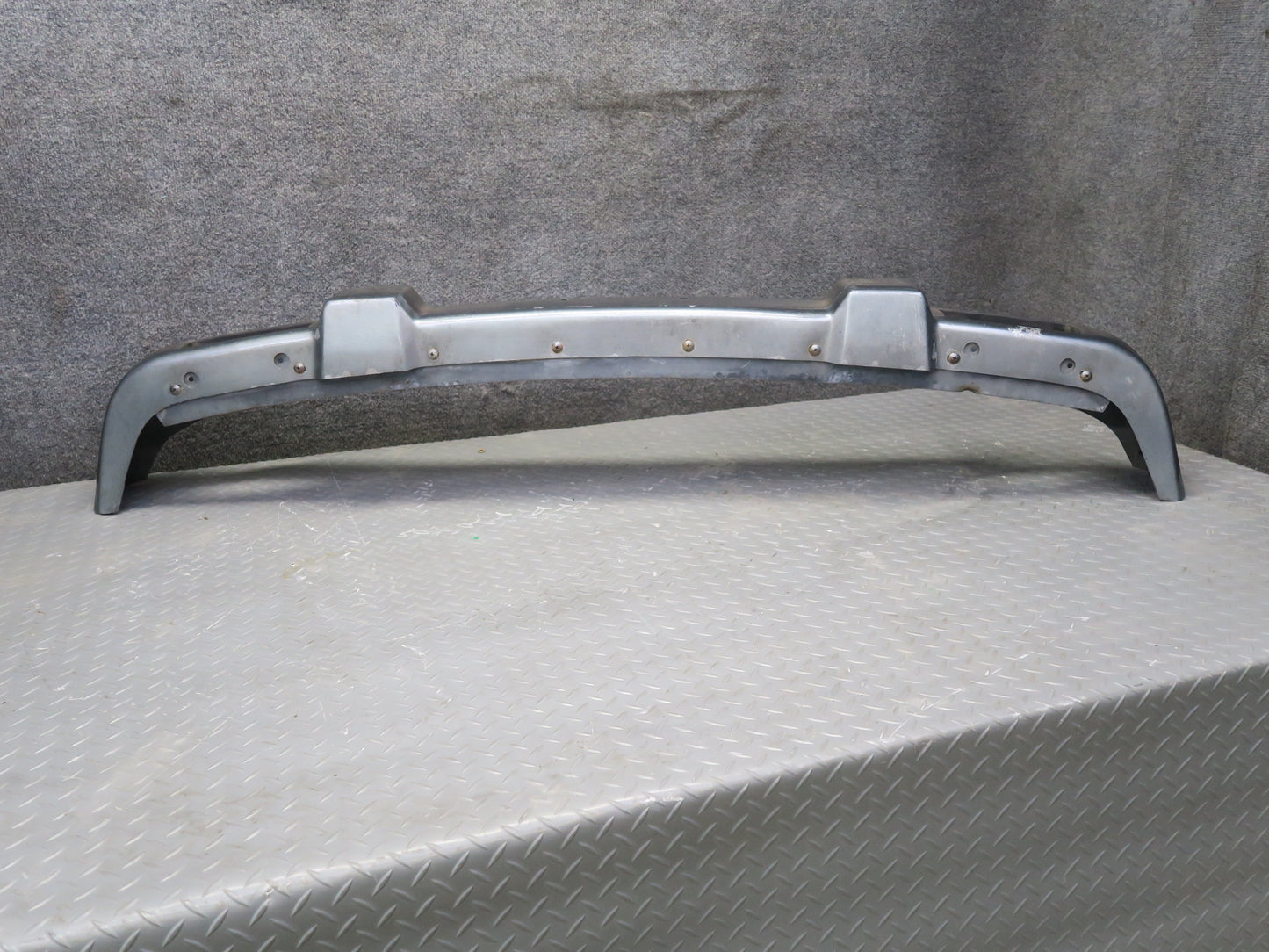 82-83 Datsun 280ZX S130 2+2 NA Front Bumper Cover w Shock Absorber Gray OEM