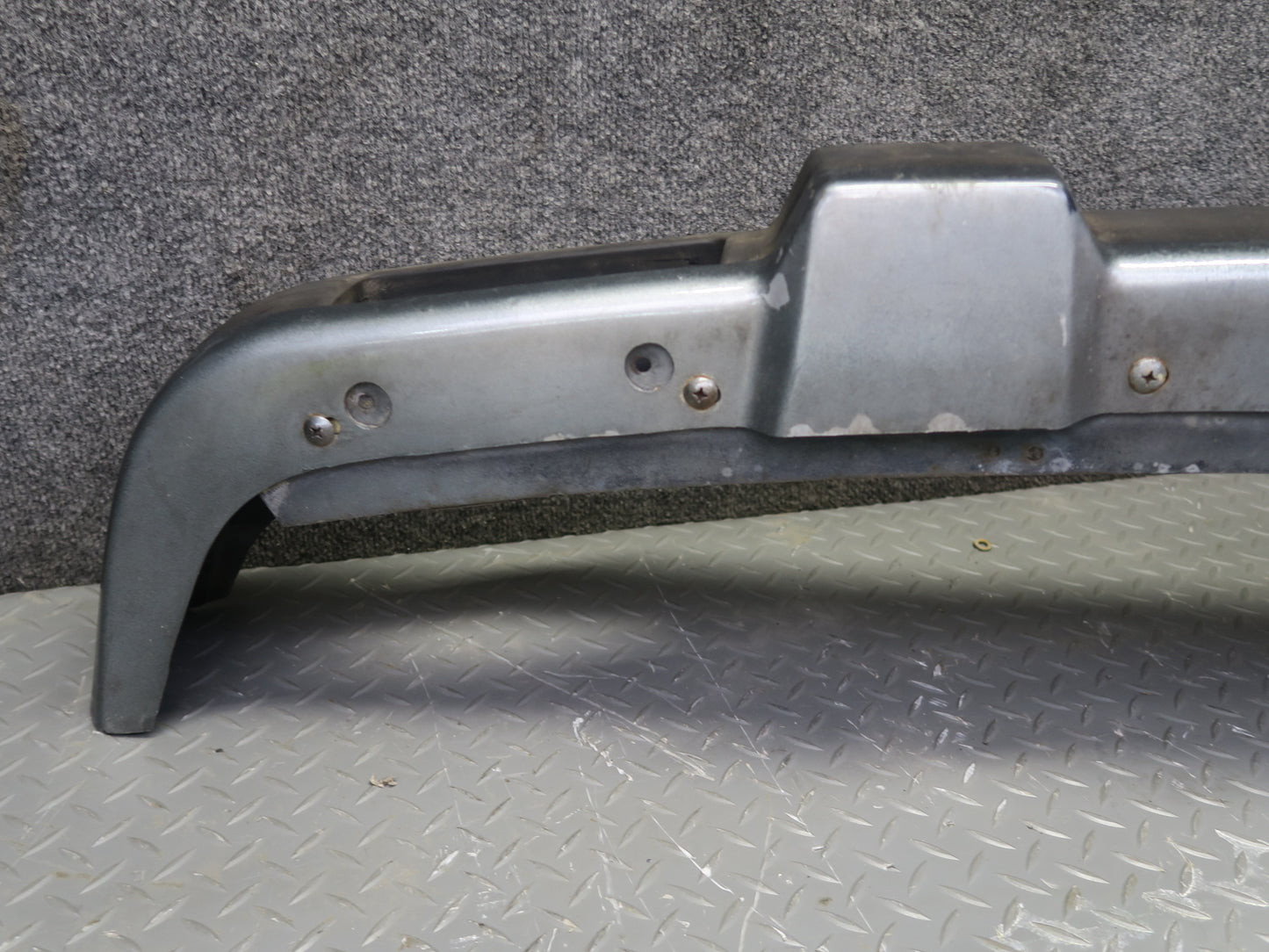 82-83 Datsun 280ZX S130 2+2 NA Front Bumper Cover w Shock Absorber Gray OEM