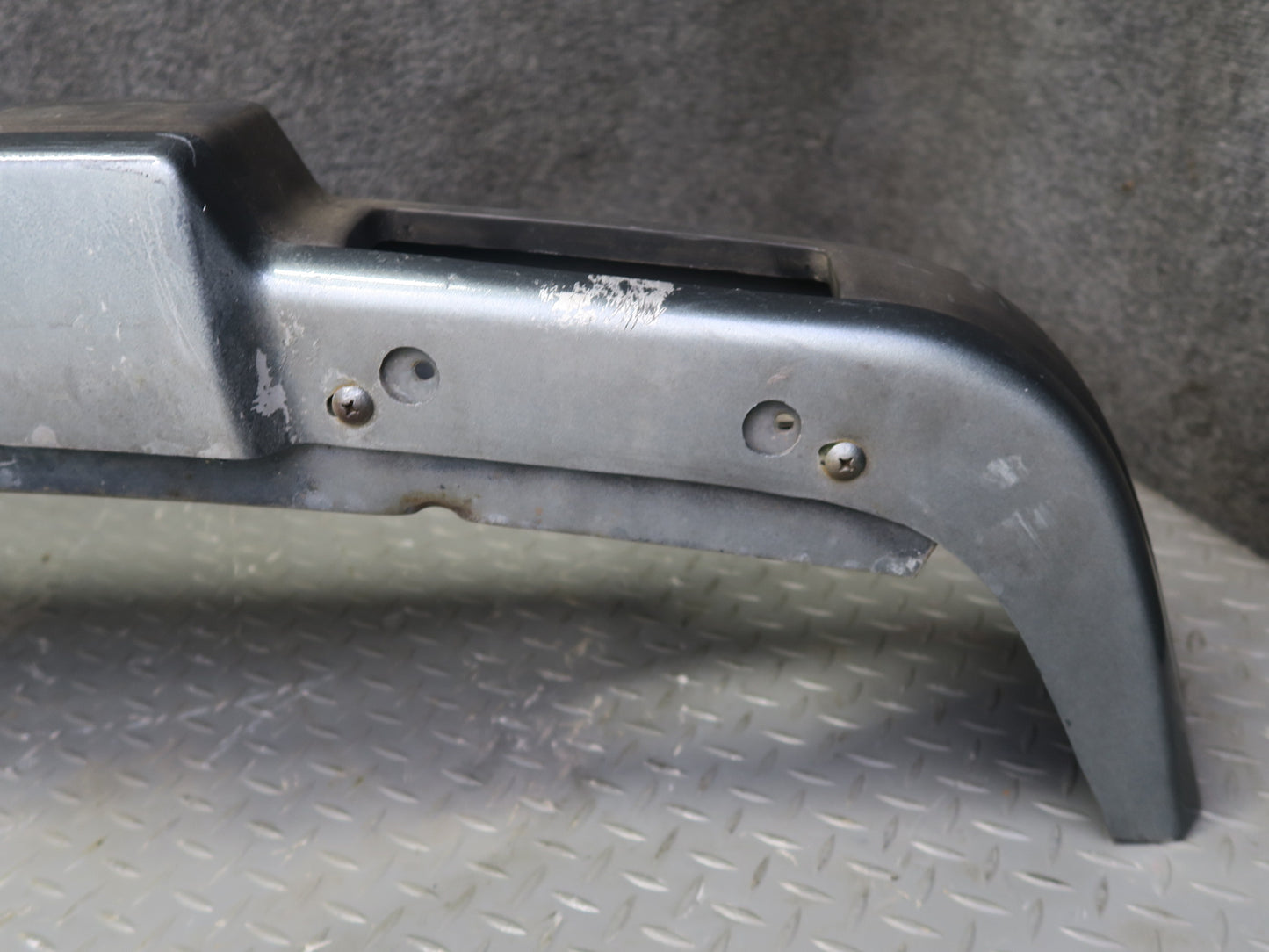 82-83 Datsun 280ZX S130 2+2 NA Front Bumper Cover w Shock Absorber Gray OEM