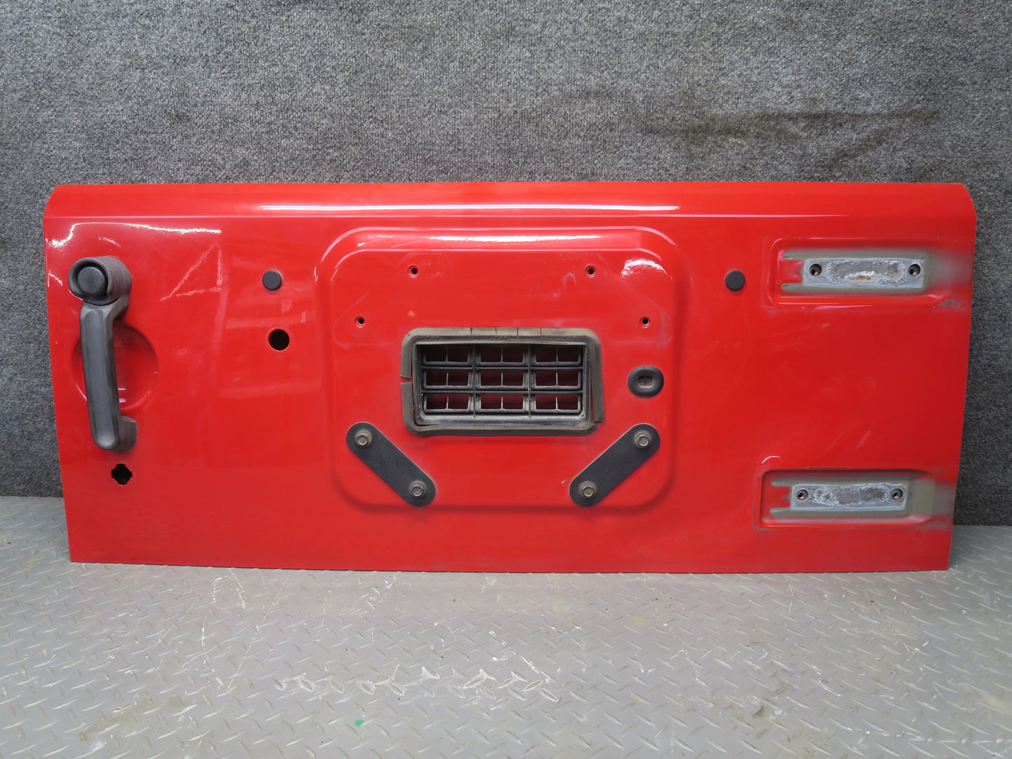 11-17 Jeep Wrangler JK Rear Trunk Lower Deck Lid Gate Panel RED OEM
