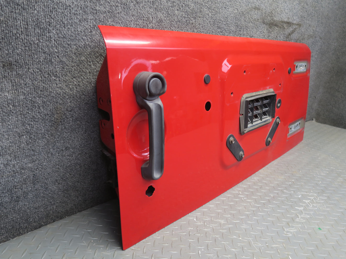 11-17 Jeep Wrangler JK Rear Trunk Lower Deck Lid Gate Panel RED OEM
