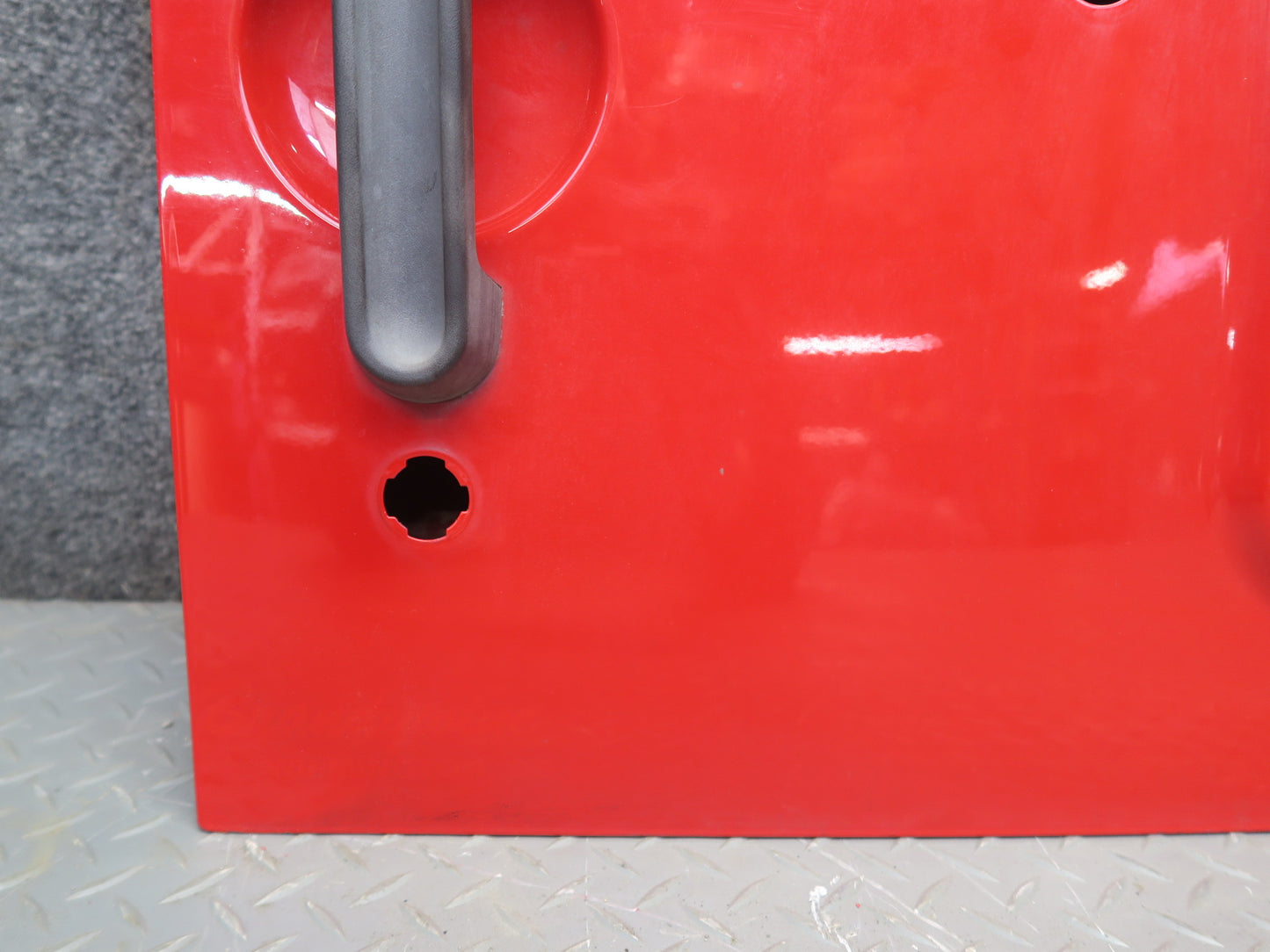 11-17 Jeep Wrangler JK Rear Trunk Lower Deck Lid Gate Panel RED OEM