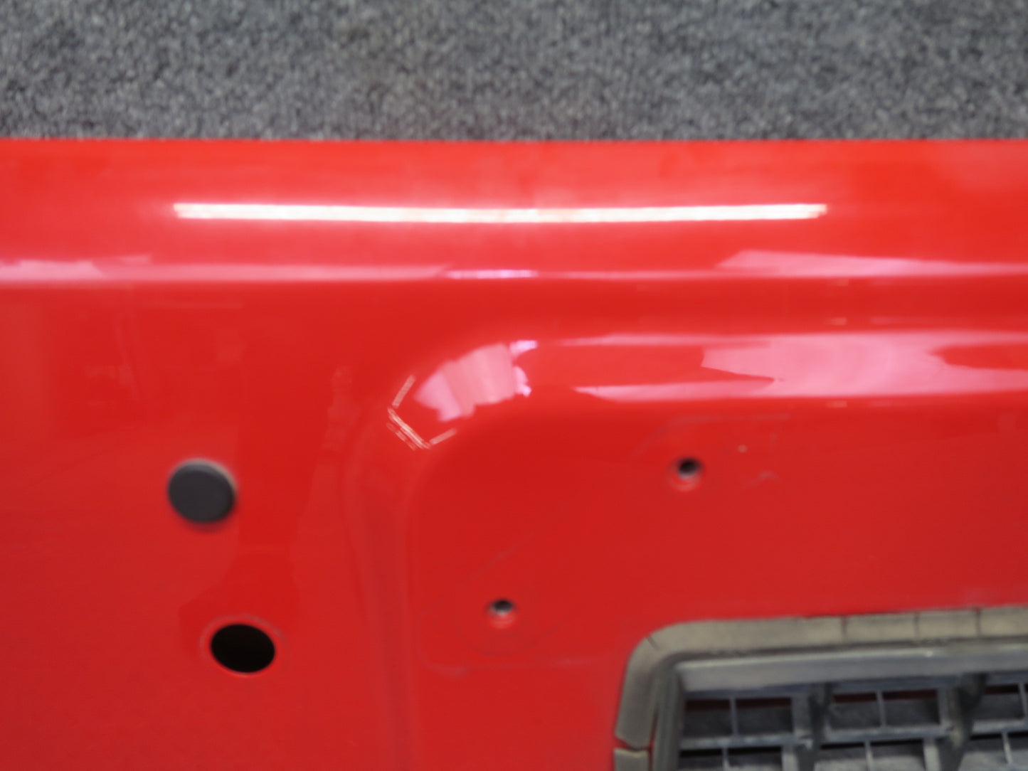 11-17 Jeep Wrangler JK Rear Trunk Lower Deck Lid Gate Panel RED OEM