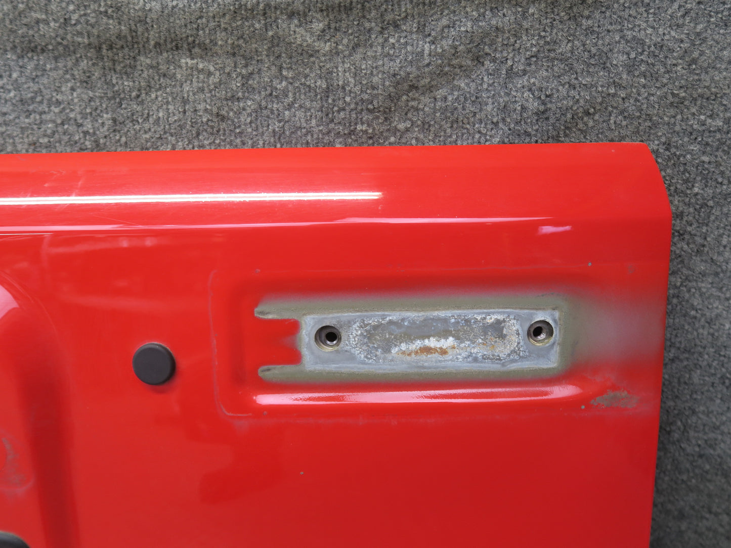 11-17 Jeep Wrangler JK Rear Trunk Lower Deck Lid Gate Panel RED OEM