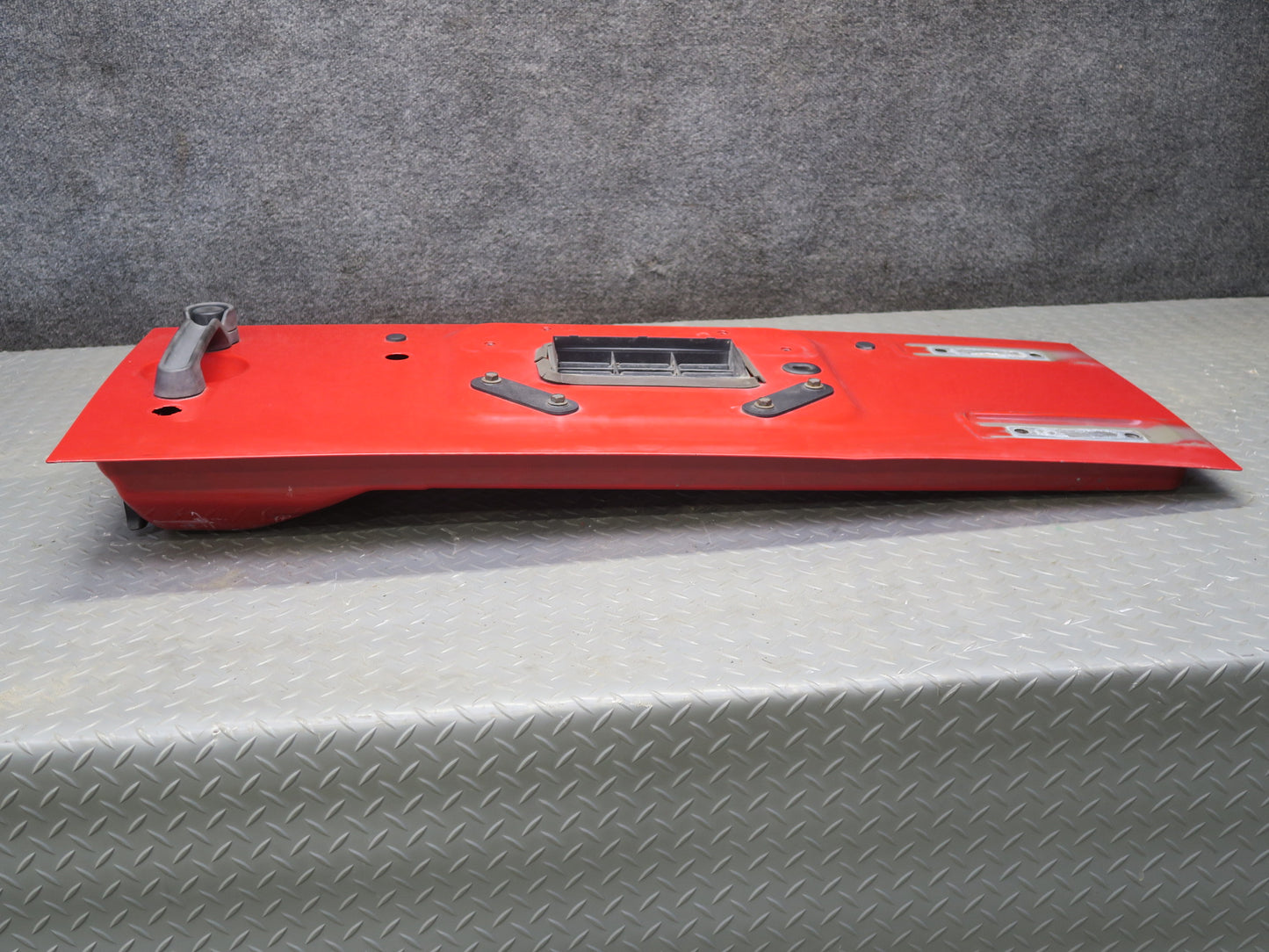 11-17 Jeep Wrangler JK Rear Trunk Lower Deck Lid Gate Panel RED OEM