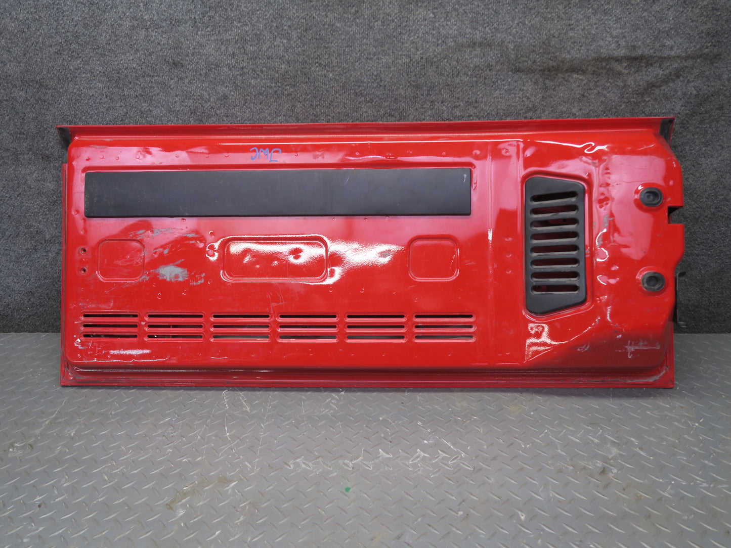 11-17 Jeep Wrangler JK Rear Trunk Lower Deck Lid Gate Panel RED OEM