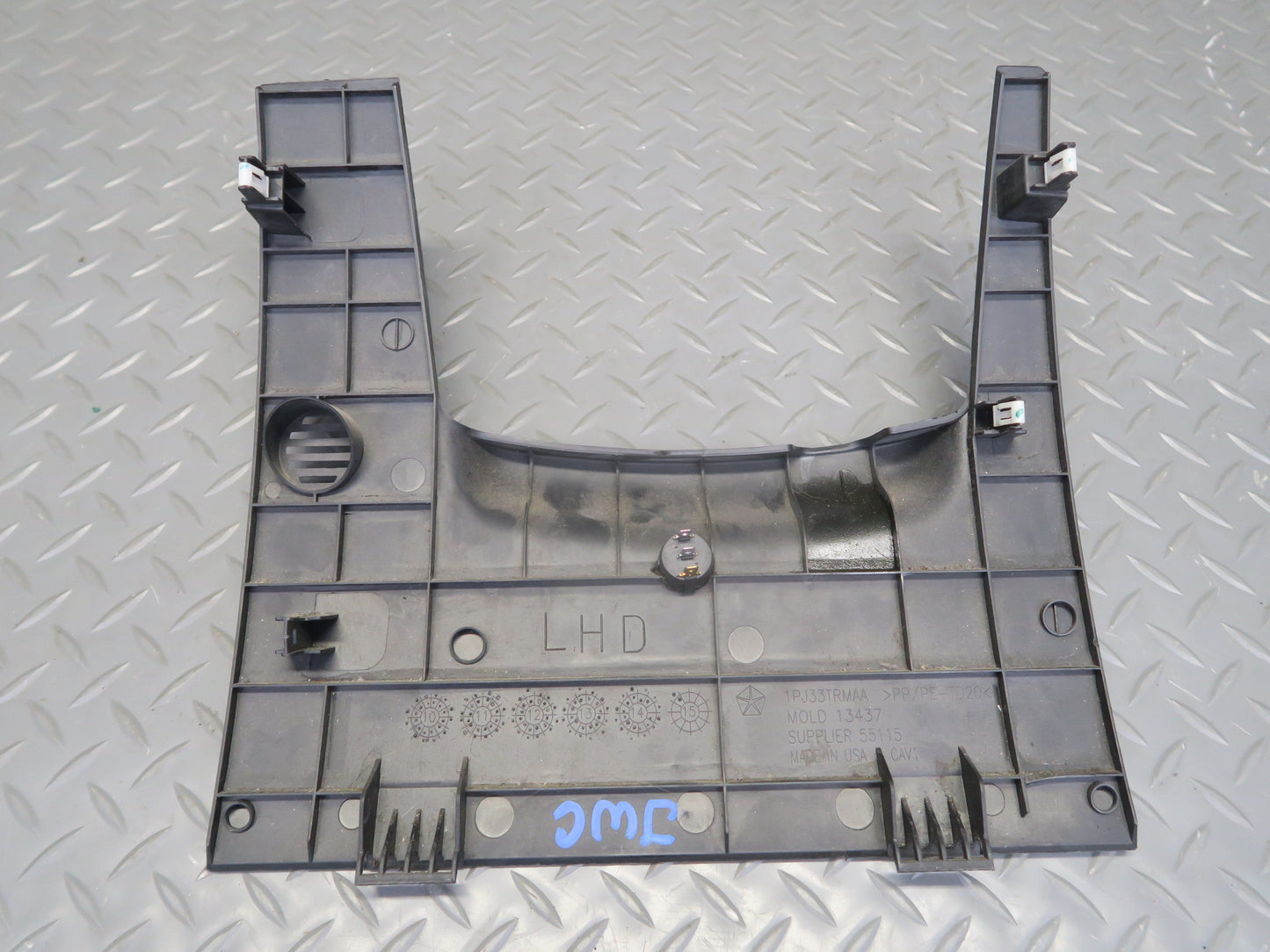 11-17 Jeep Wrangler JK Dash Left Steering Column Lower Trim Panel Black OEM