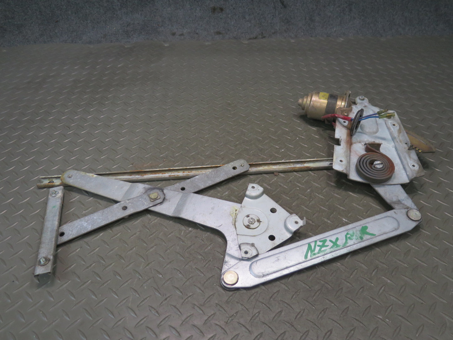 79-83 Datsun Nissan S130 280ZX 2+2 Right Door Window Regulator w Motor OEM