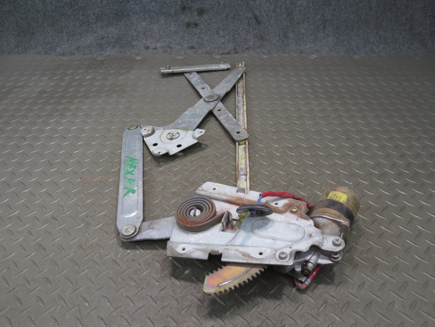 79-83 Datsun Nissan S130 280ZX 2+2 Right Door Window Regulator w Motor OEM