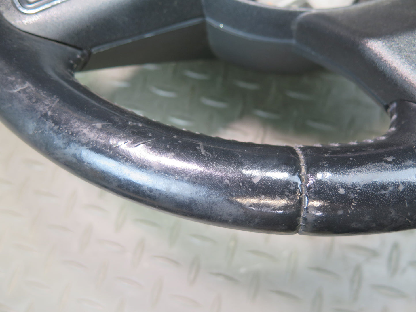 11-18 Jeep Wrangler JK Leather Steering Wheel w Shifters & Controls OEM