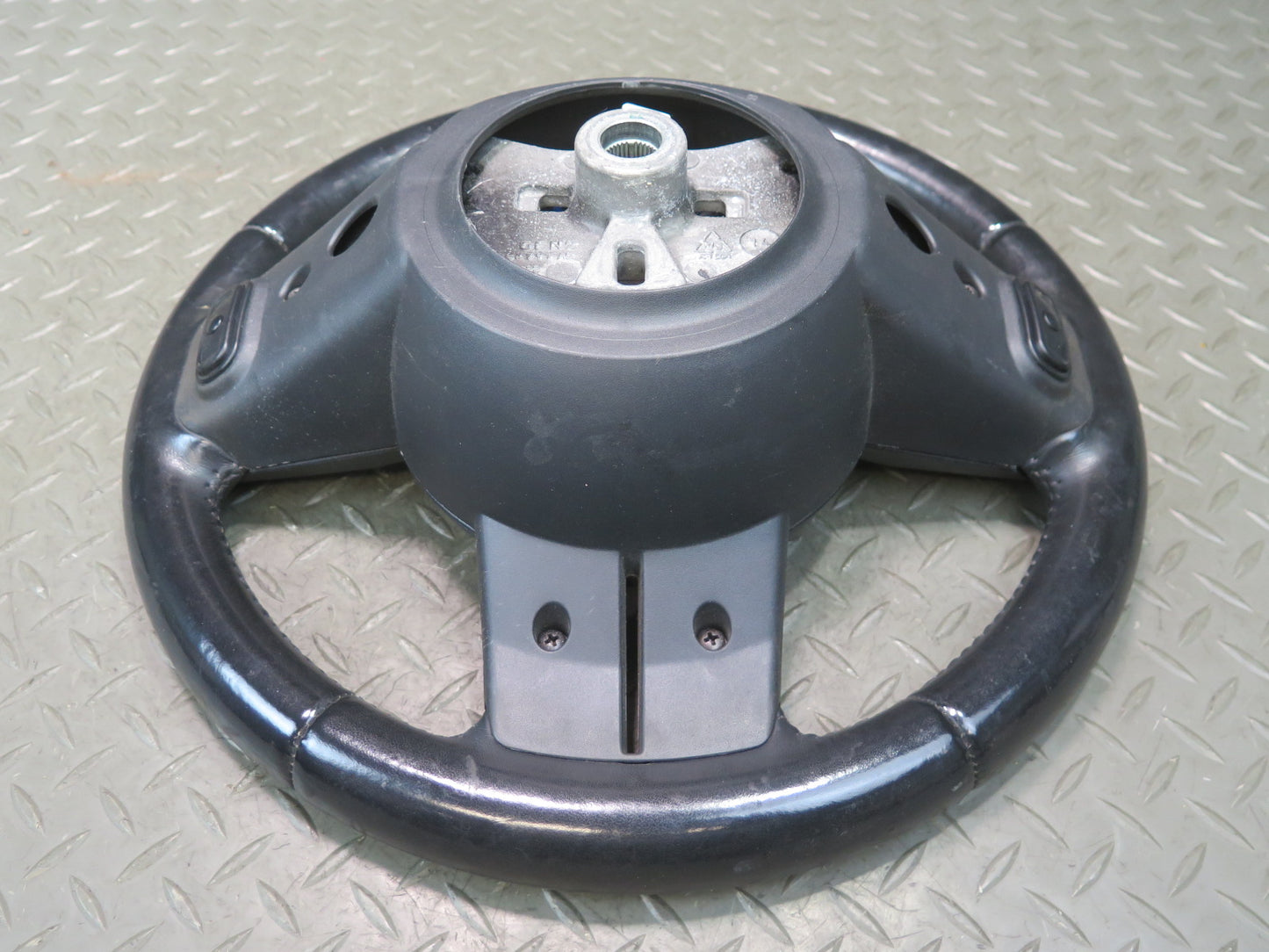 11-18 Jeep Wrangler JK Leather Steering Wheel w Shifters & Controls OEM