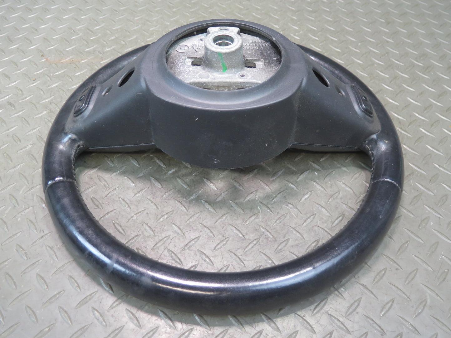 11-18 Jeep Wrangler JK Leather Steering Wheel w Shifters & Controls OEM