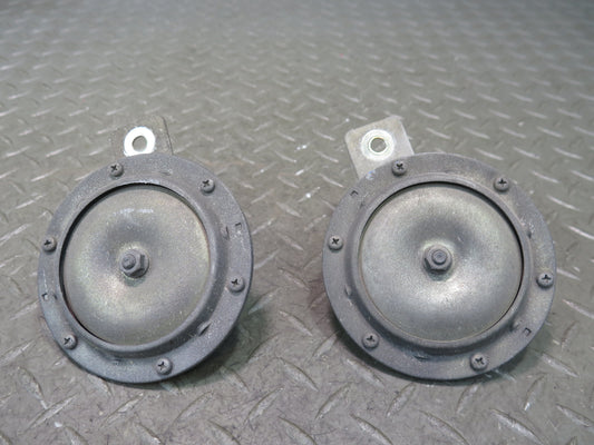 79-83 Datsun Nissan 280ZX S130 High & Low Tone Note Pitch Horn Signal Set OEM
