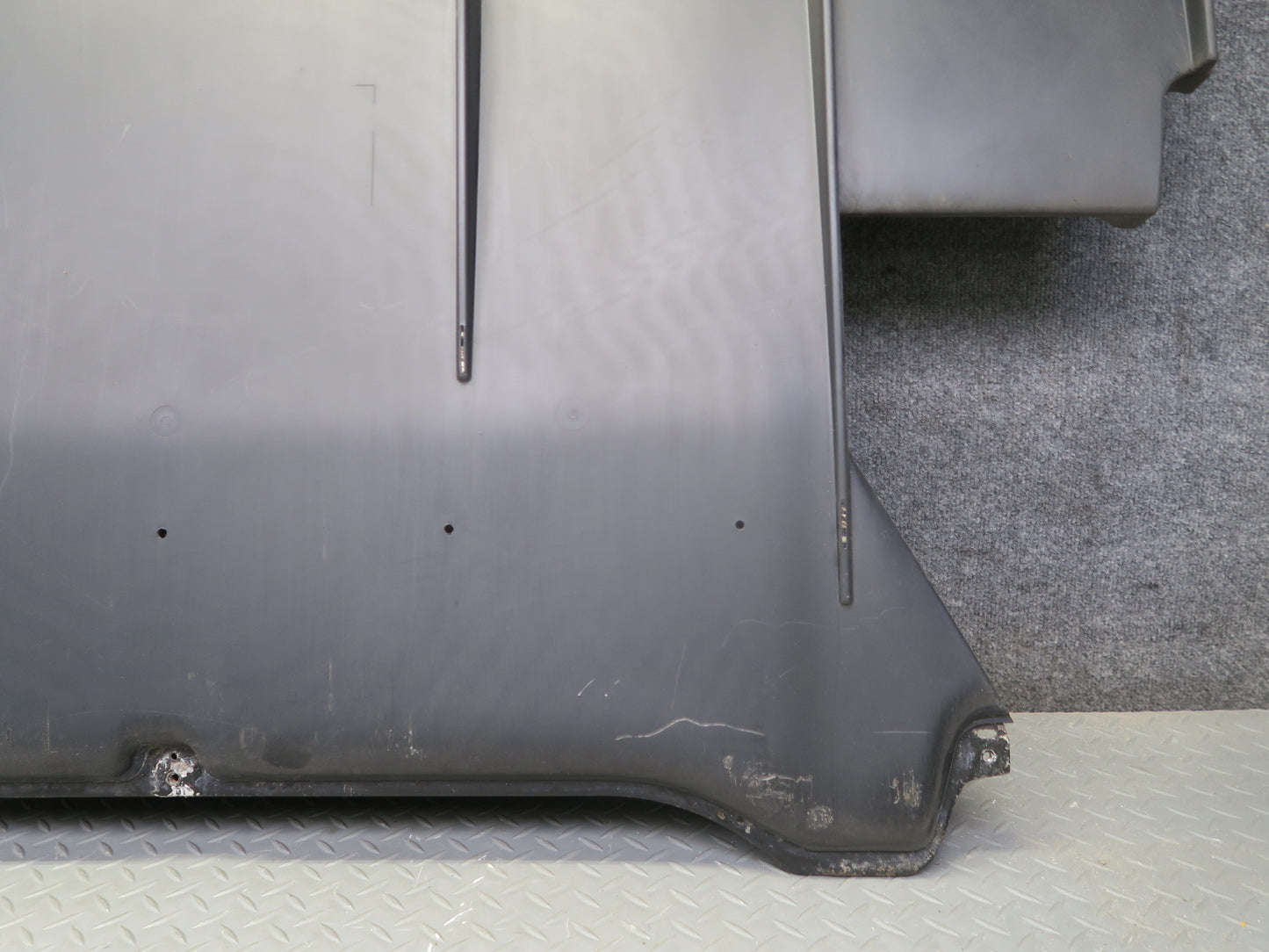 2016-2019 Tesla Model S 75D Rear Bumper Under Body Tray Splash Shield