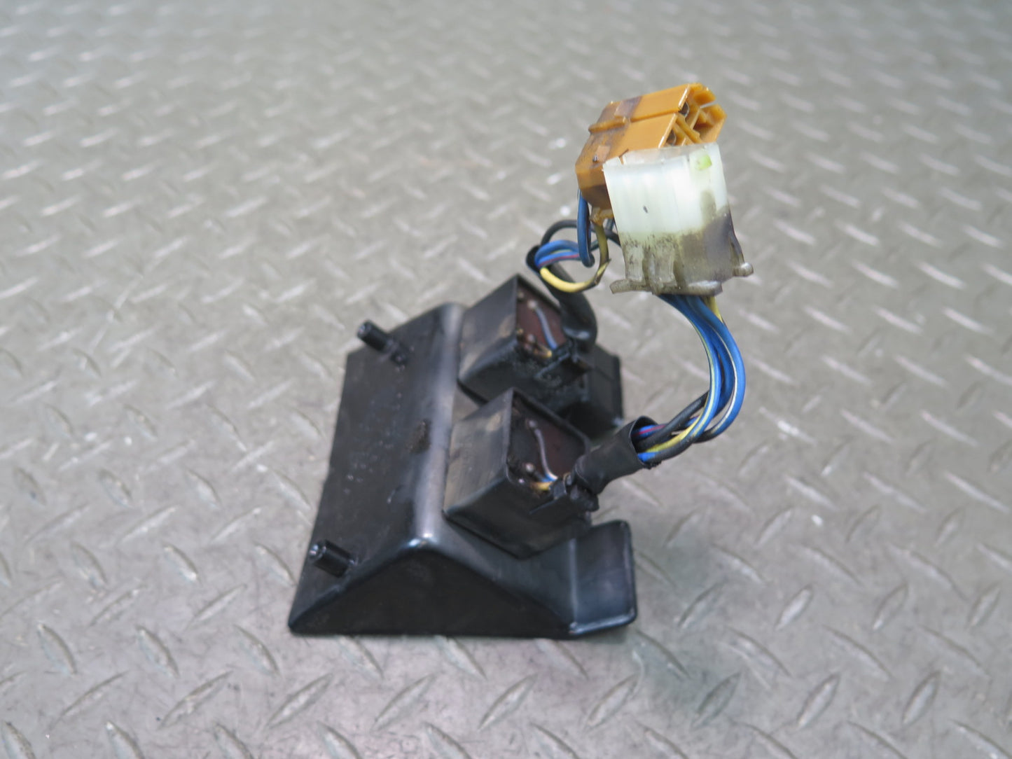 79-83 Datsun Nissan 280ZX Power Mirror Switch w Trim Black OEM