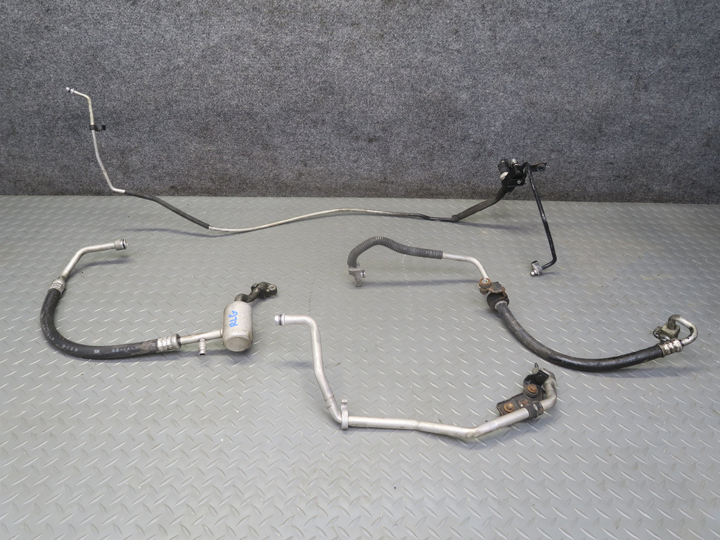 01-05 Lexus UZS160 GS430 Set of 4 A/C Air Conditioning Hose Line Tube OEM