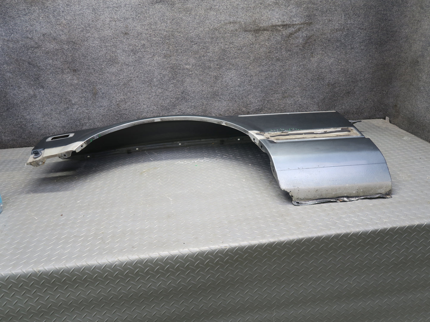 79-83 Datsun Nissan 280ZX S130 Front Left Fender Shell Cover Panel Gray OEM