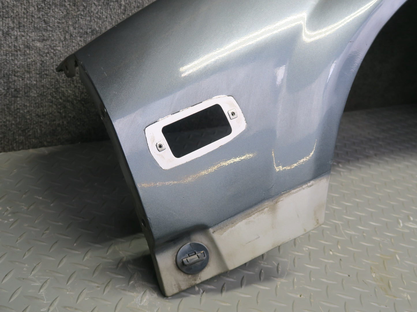 79-83 Datsun Nissan 280ZX S130 Front Left Fender Shell Cover Panel Gray OEM