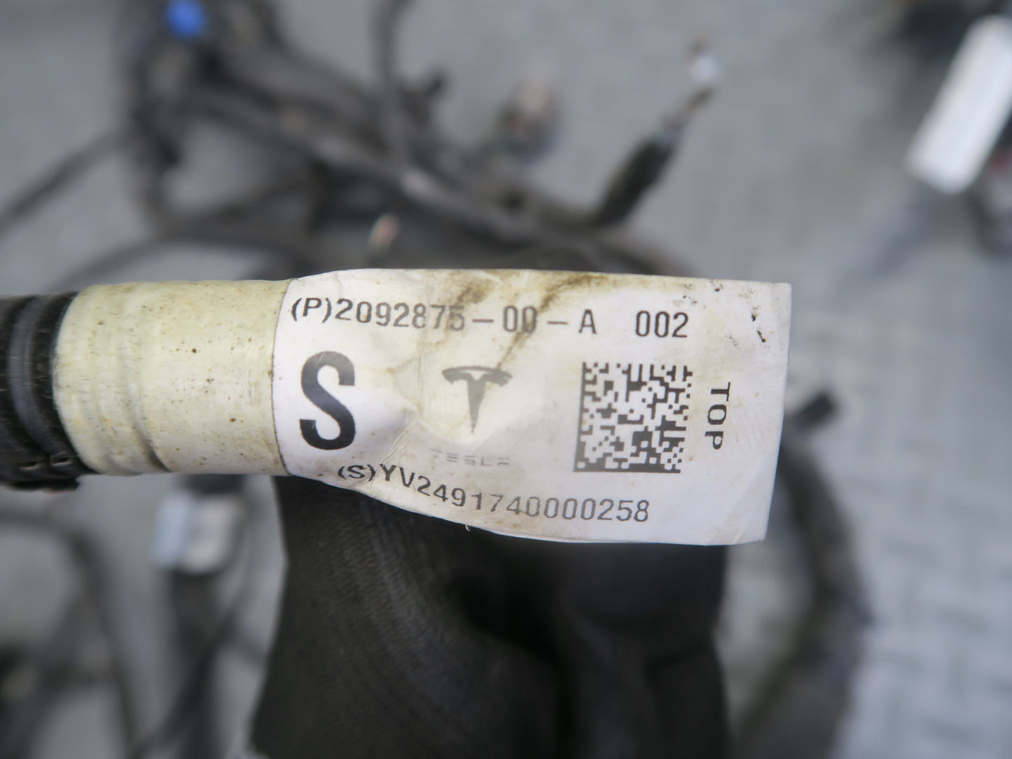 2016-2019 Tesla Model S 75D Front Main Wiring Harness