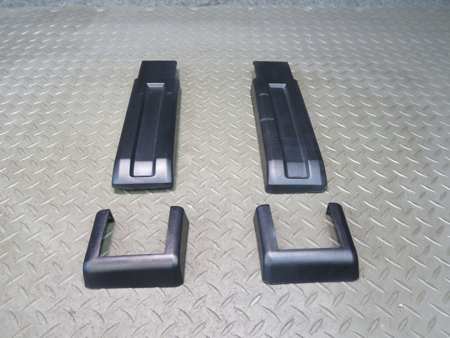 11-18 Jeep Wrangler JK Rear Left & Right Tailgate Hinge Trim Cover Panel Set OEM