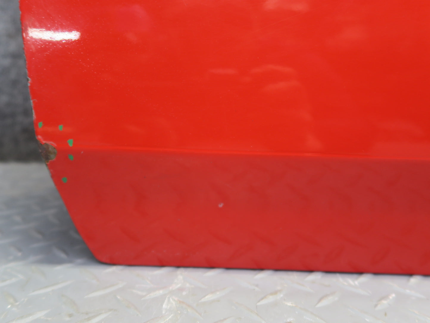 84-89 Nissan Z31 300ZX 2+2 Left Door Shell Panel w Window Guide HOT RED OEM