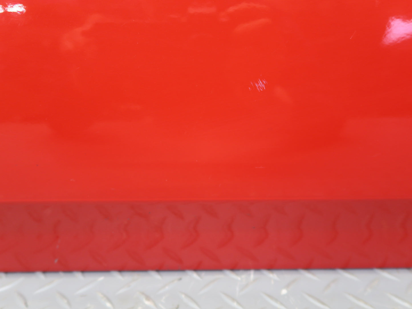 84-89 Nissan Z31 300ZX 2+2 Left Door Shell Panel w Window Guide HOT RED OEM