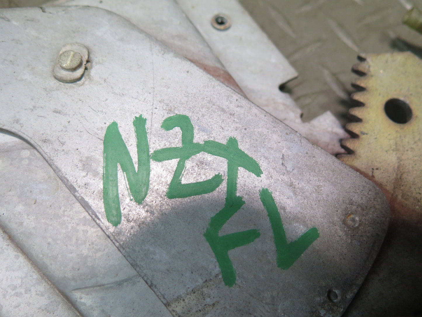 79-83 Datsun Nissan S130 280ZX 2+2 Left Door Window Regulator w Motor OEM