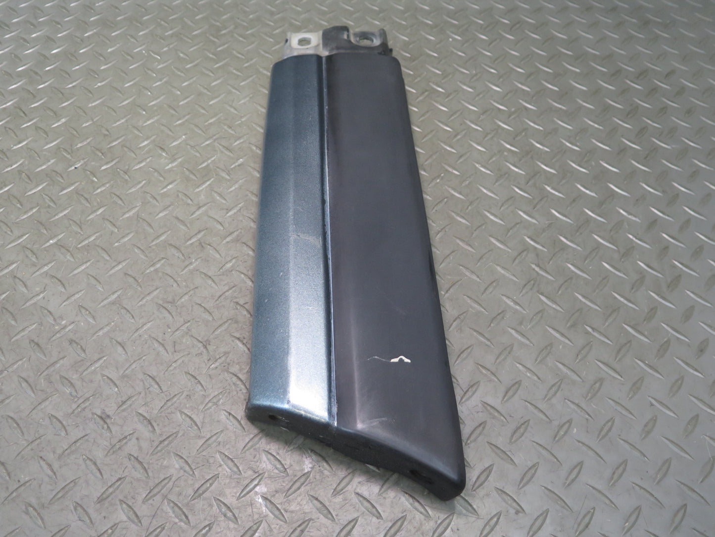 81-83 Datsun 280ZX S130 2+2 Front Bumper Left & Right Trim Molding Gray Set OEM