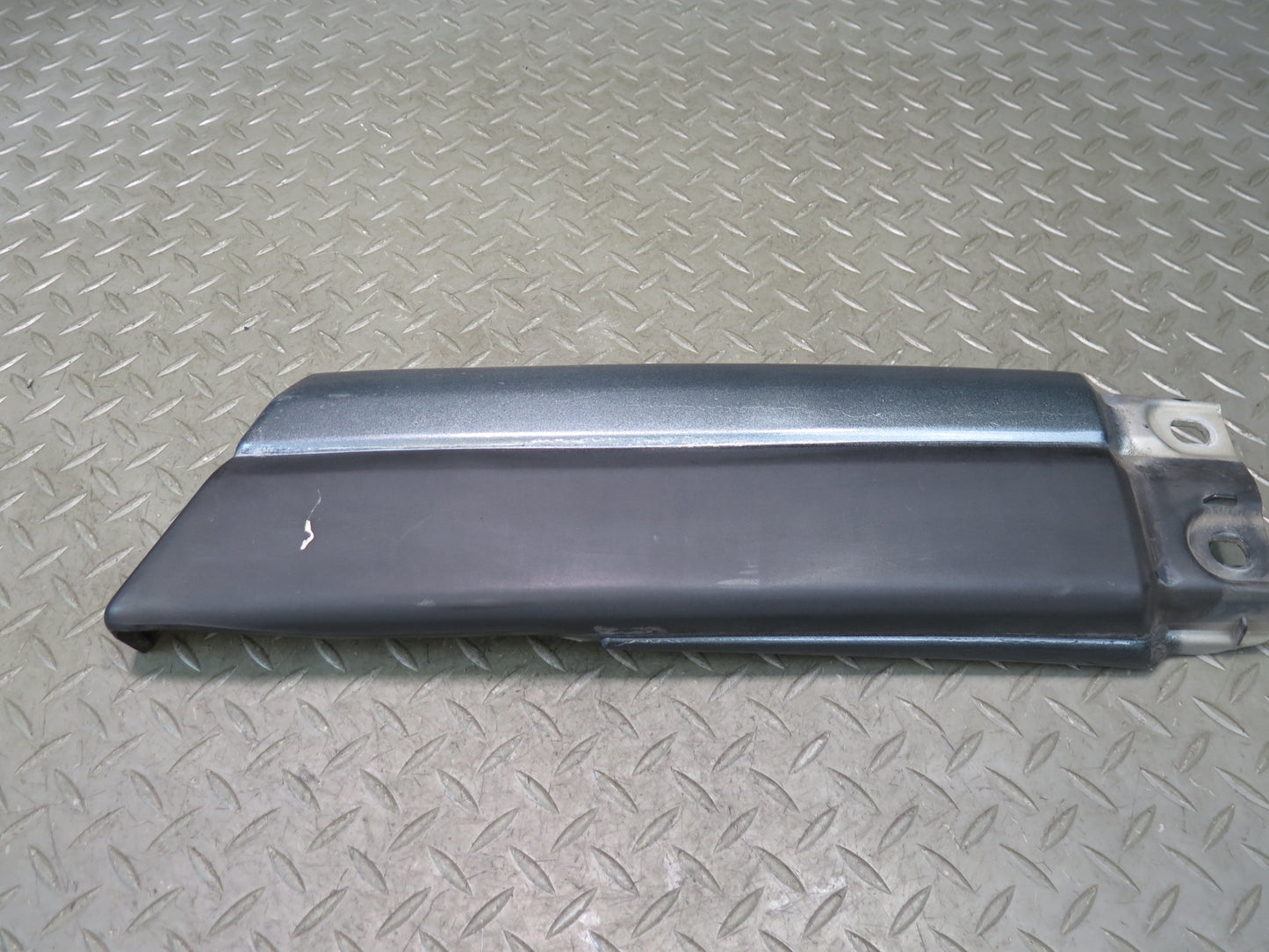 81-83 Datsun 280ZX S130 2+2 Front Bumper Left & Right Trim Molding Gray Set OEM