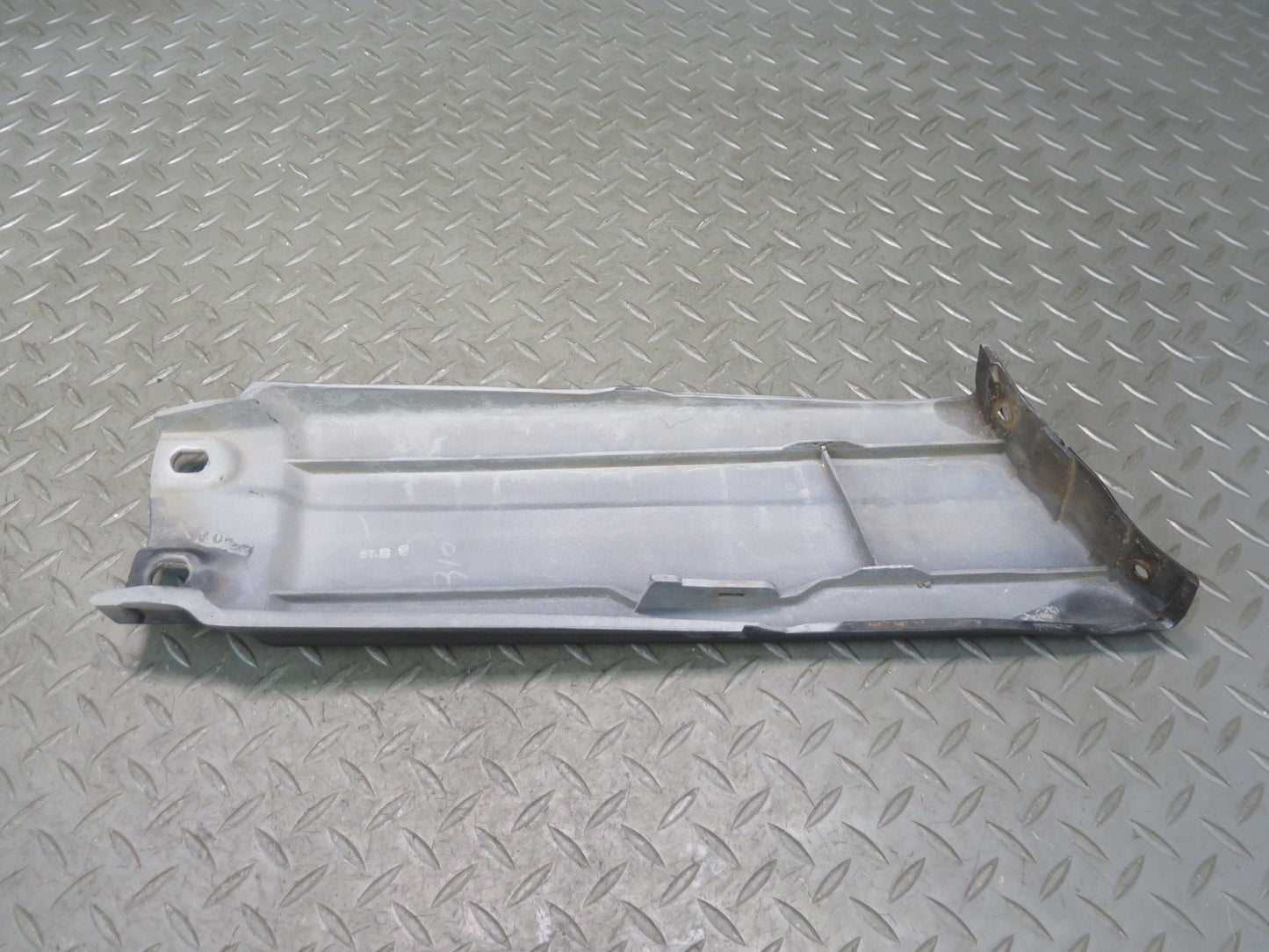 81-83 Datsun 280ZX S130 2+2 Front Bumper Left & Right Trim Molding Gray Set OEM