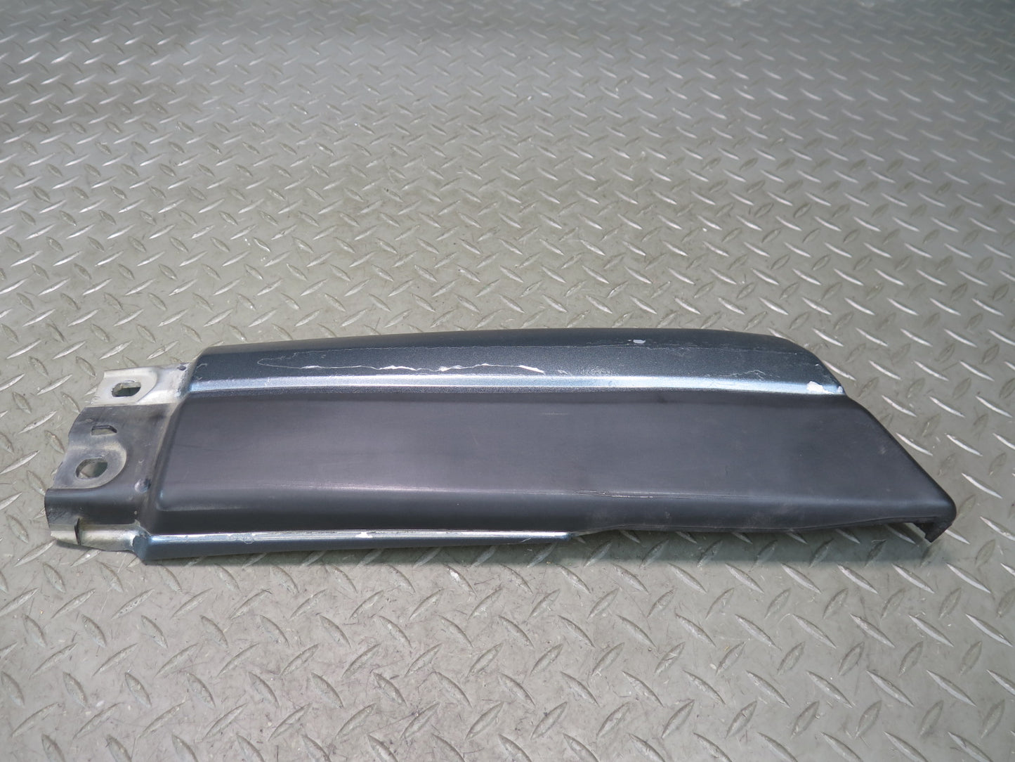 81-83 Datsun 280ZX S130 2+2 Front Bumper Left & Right Trim Molding Gray Set OEM