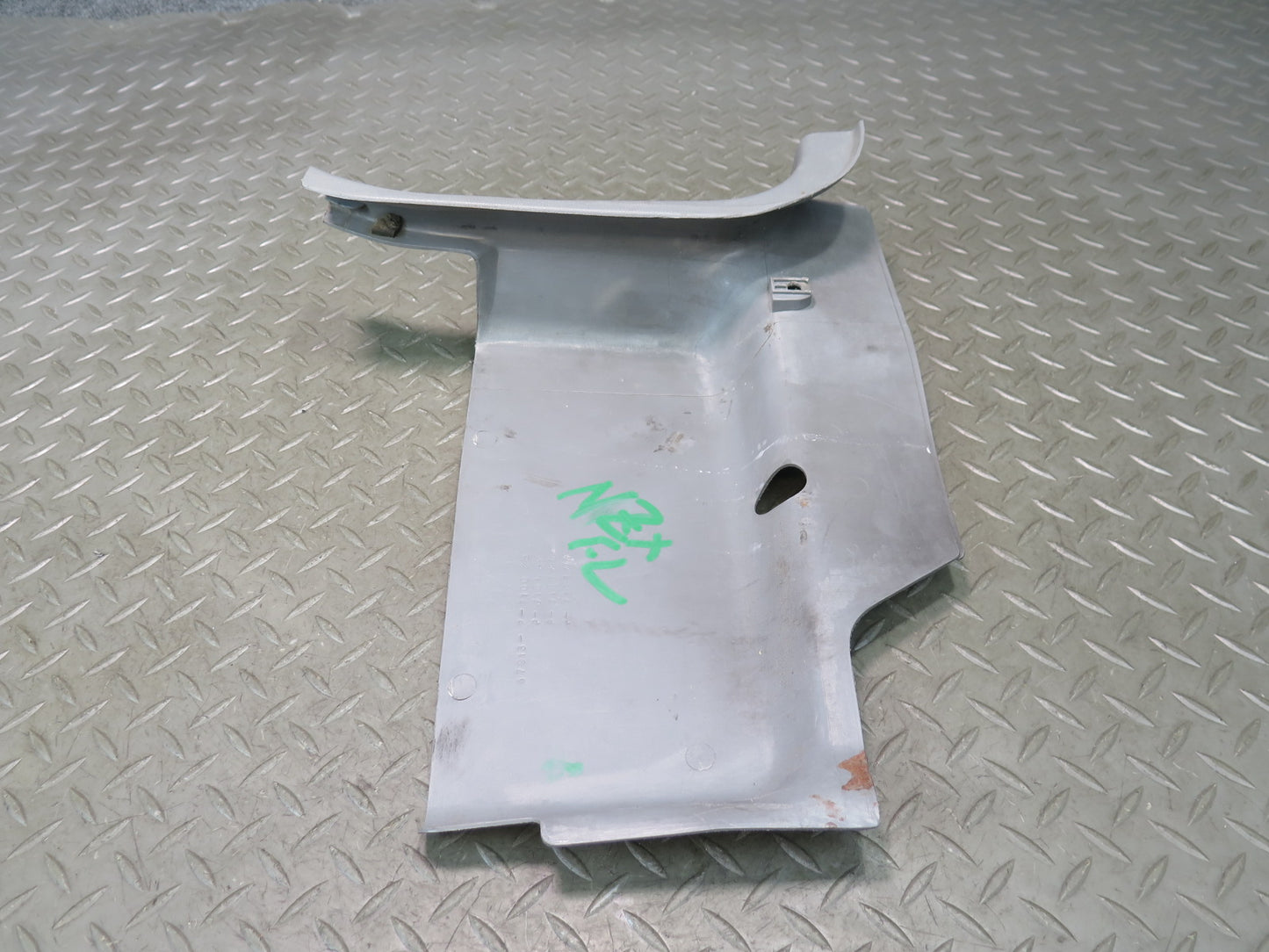 79-83 Datsun S130 280ZX Front Left & Right Kick Trim Cover Panel Set Gray OEM
