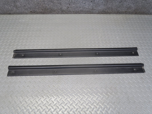 84-87 Nissan Z31 300ZX 2+2 Set of 2 Front Door Scuff Sill Plate Trim Panel OEM