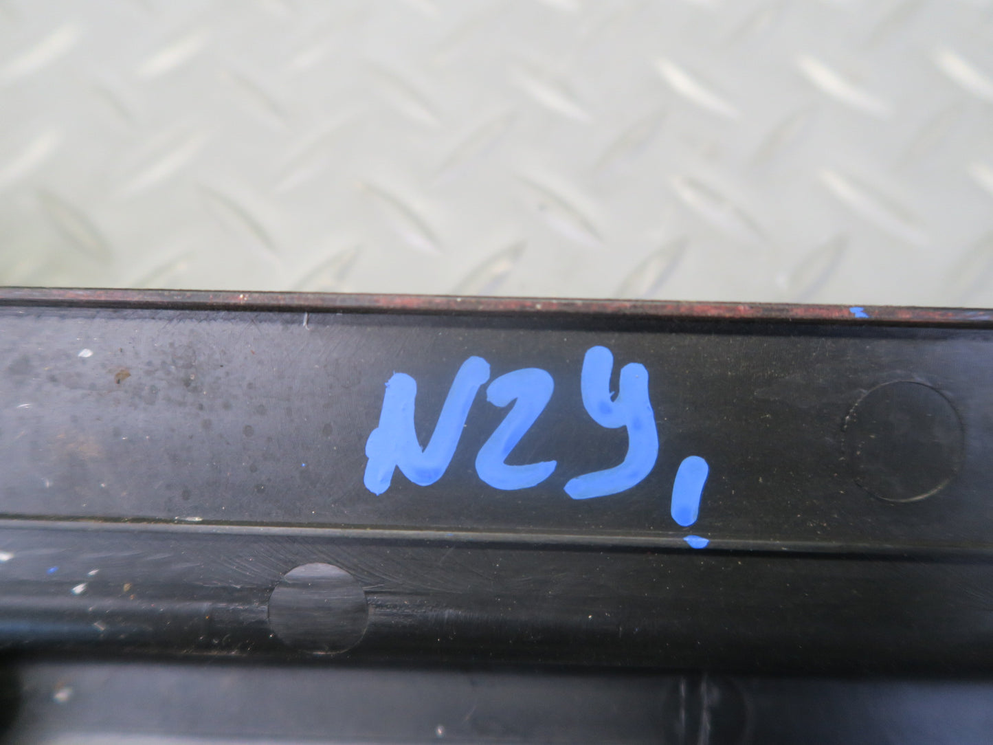 84-87 Nissan Z31 300ZX 2+2 Set of 2 Front Door Scuff Sill Plate Trim Panel OEM