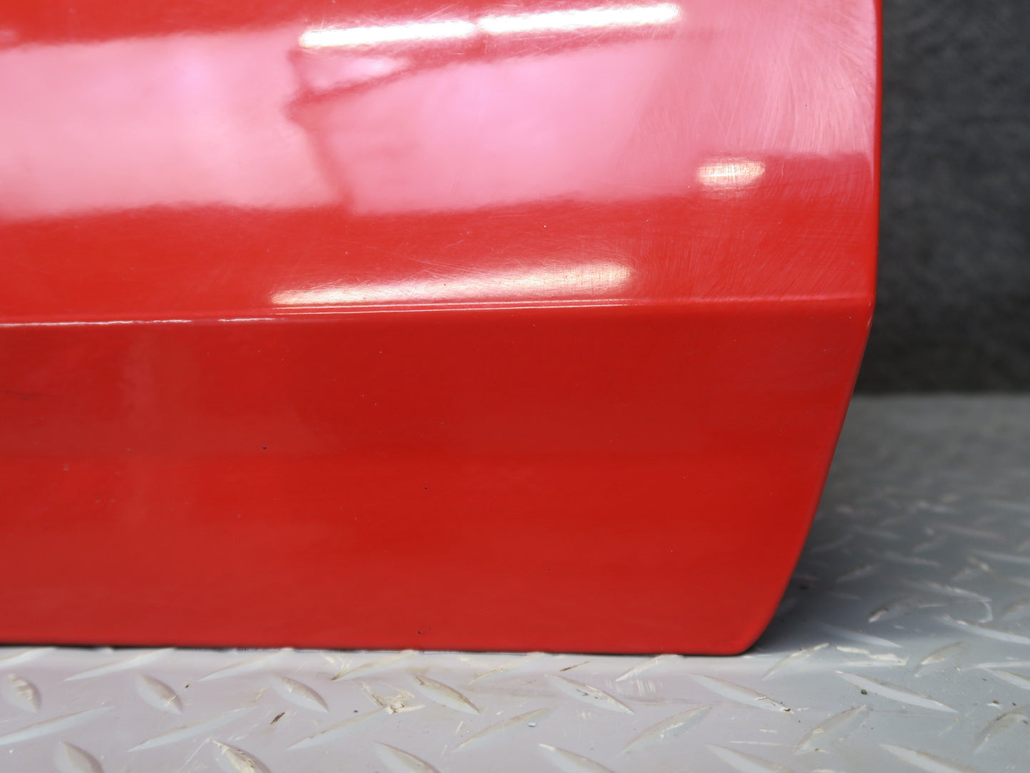 84-89 Nissan Z31 300ZX 2+2 Right Door Shell Panel w Window Guide HOT RED OEM